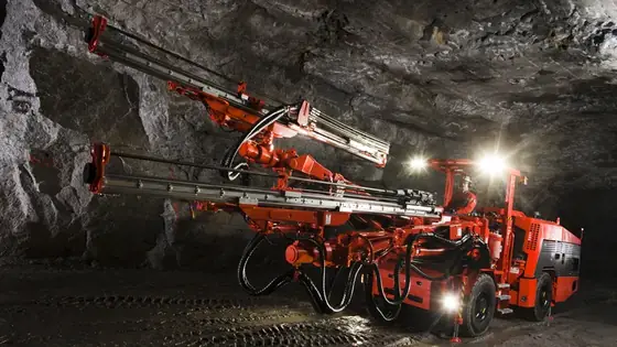 Jumbo de desarrollo Sandvik DD321